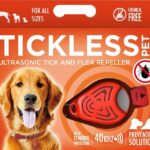 TICKLESS® PET Ultrazvukový odpuzovač proti klíšťatům pro psy oranžový