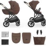 Kinderkraft Kočárek kombinovaný 2v1 Prime 3 Velvet Mocca