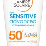 GARNIER Ambre Solaire Sensitive Advanced opalovací mléko SPF 50+ 50 ml
