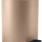 Spirella Pedálový odpadkový koš Adelar, cappuccino, ocel, 3 l